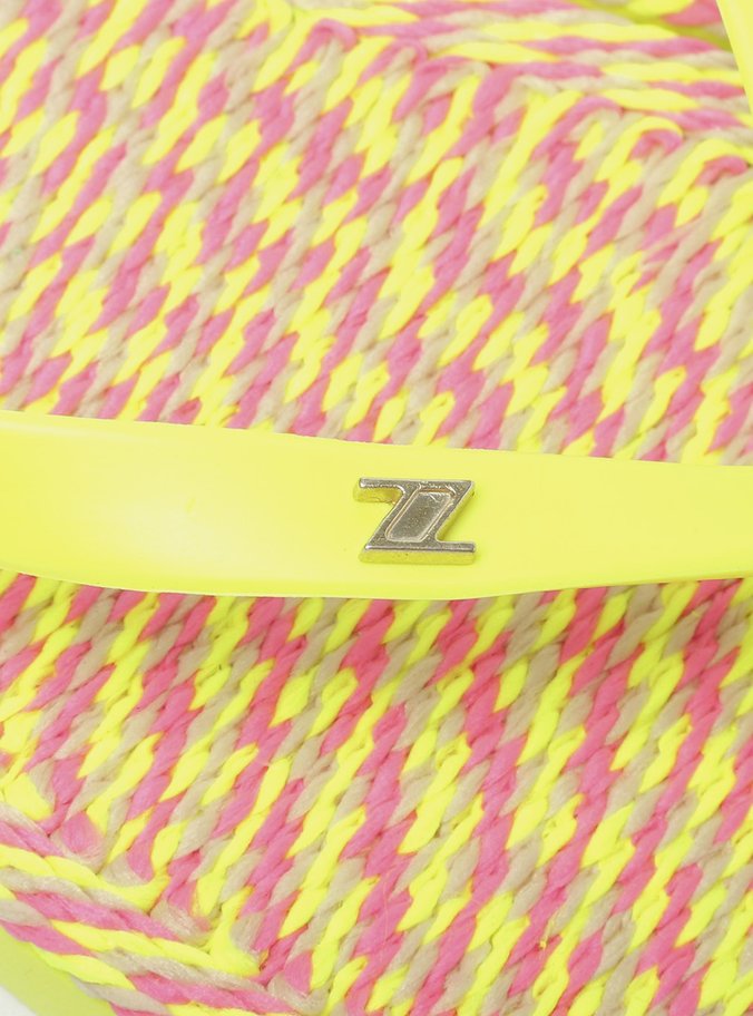 Chinelo de Dedo Amarelo Lime Fluo Brizza