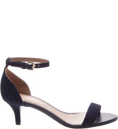 Sandália Nobuck Isabelli Salto Kitten Sea Blue