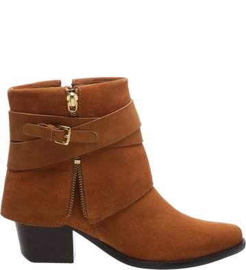 Bota Nobuck New Boho Camel