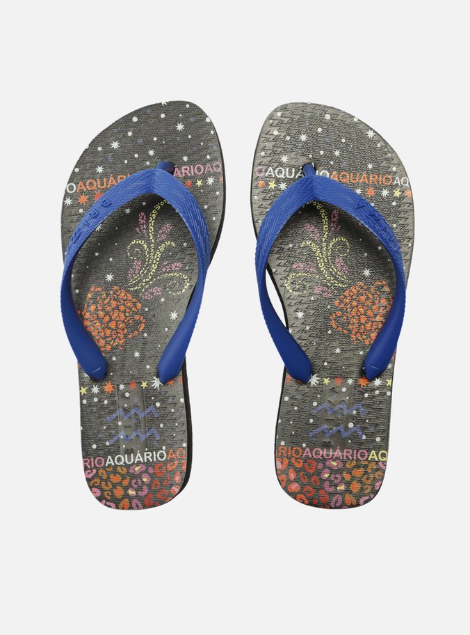 Chinelo de Dedo Azul Aquário Signos Brizza