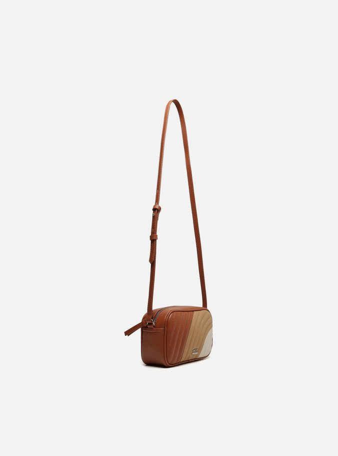 Bolsa Tiracolo Marrom Elisa Pequena Mix