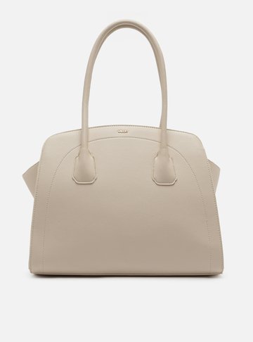 Bolsa Shopping Branca Grande