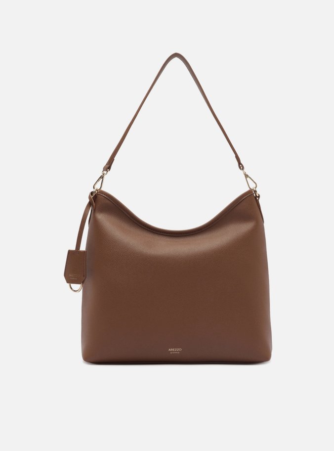 Bolsa Tote Marrom Média Soft Metais