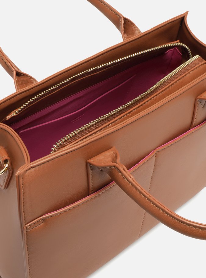 Bolsa Tote Marrom Pequena