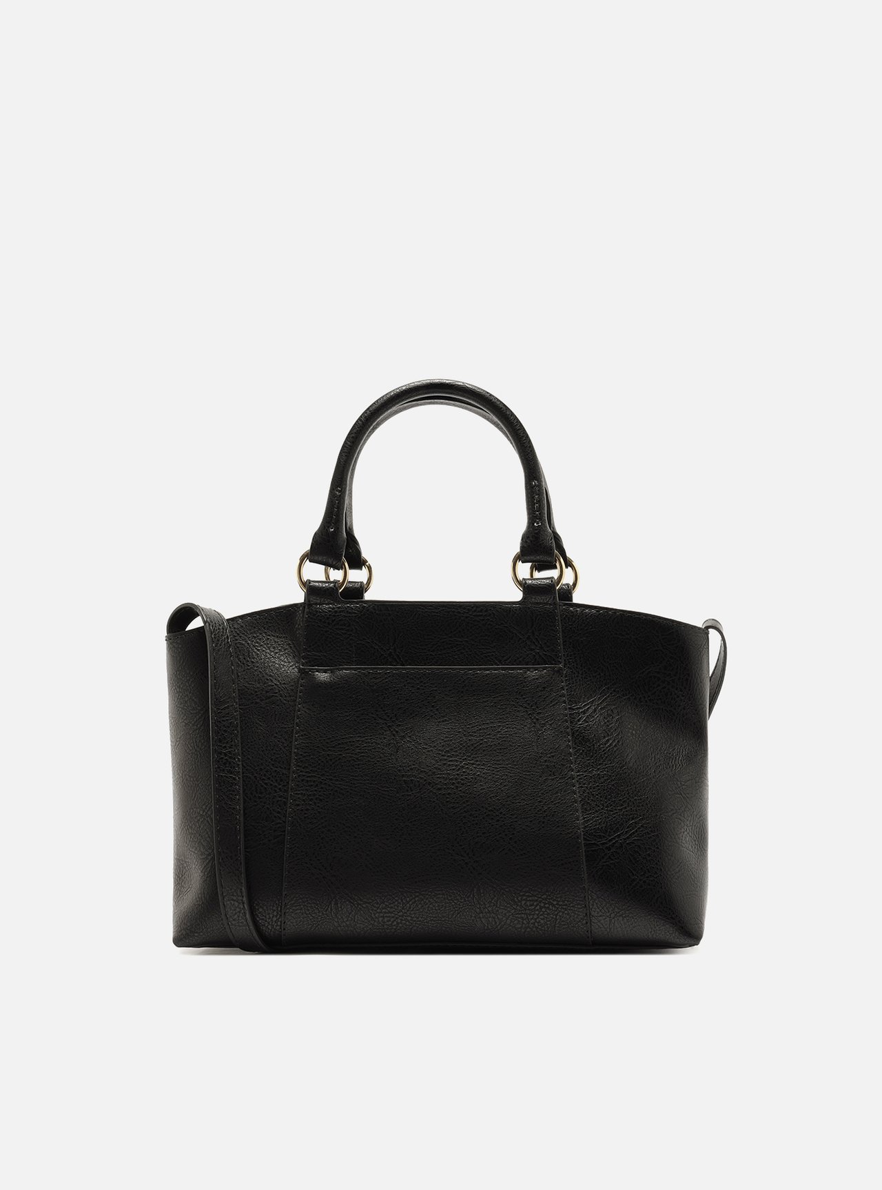Bolsa Tote Marrom Média Metais — foto 3