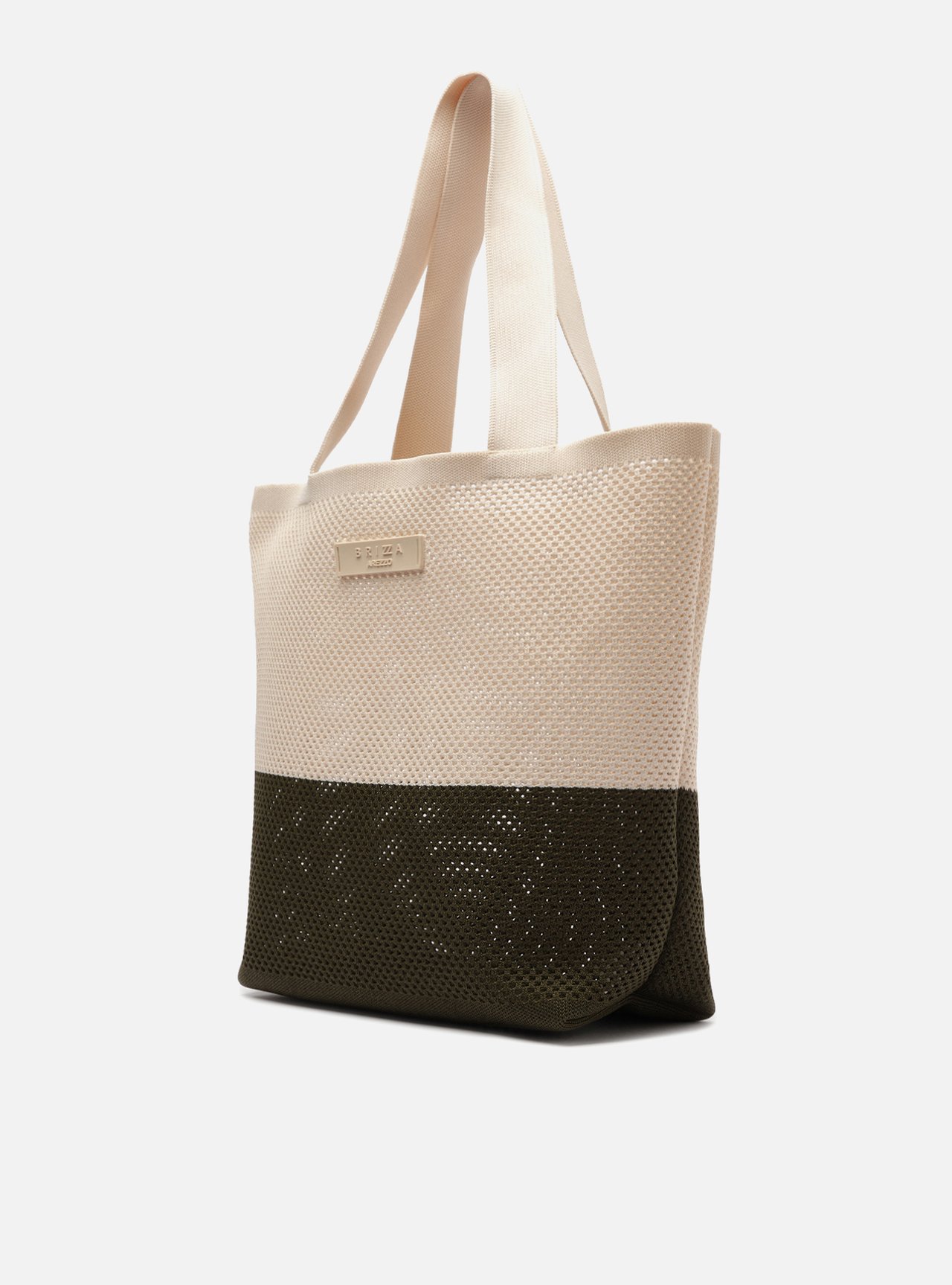 Bolsa Shopping Multicolorida Grande Crochê — foto 2