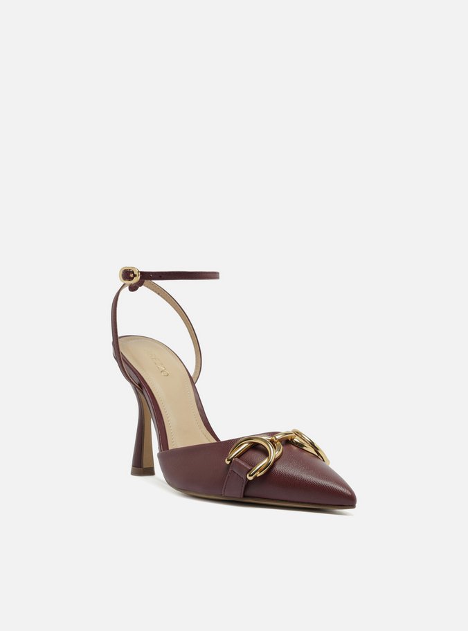 Scarpin Vermelho Salto Alto
