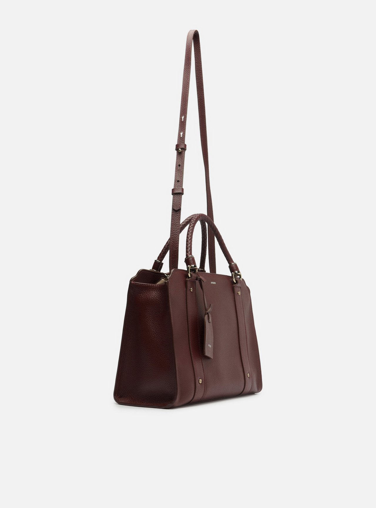 Bolsa Tote Vermelha Couro Piazza Grande — foto 5