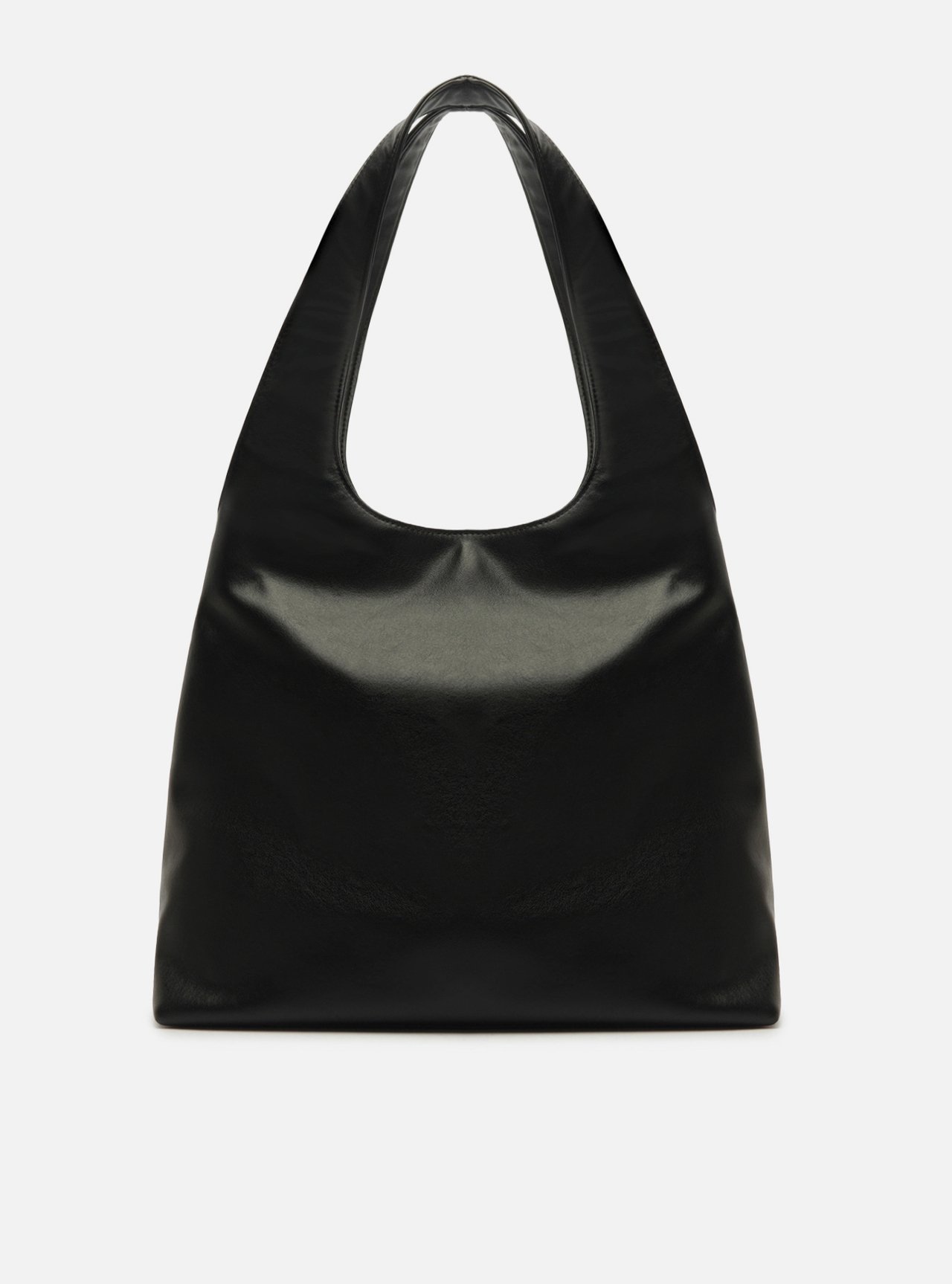 Bolsa Hobo Preta Grande Fivelas — foto 3
