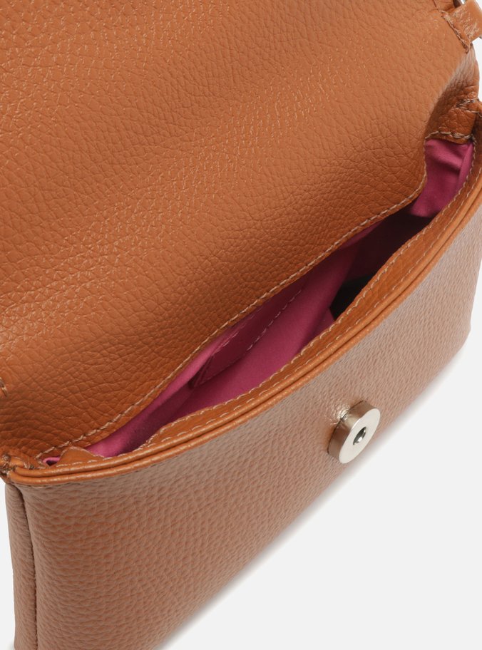 Bolsa Marrom Tiracolo Pequena