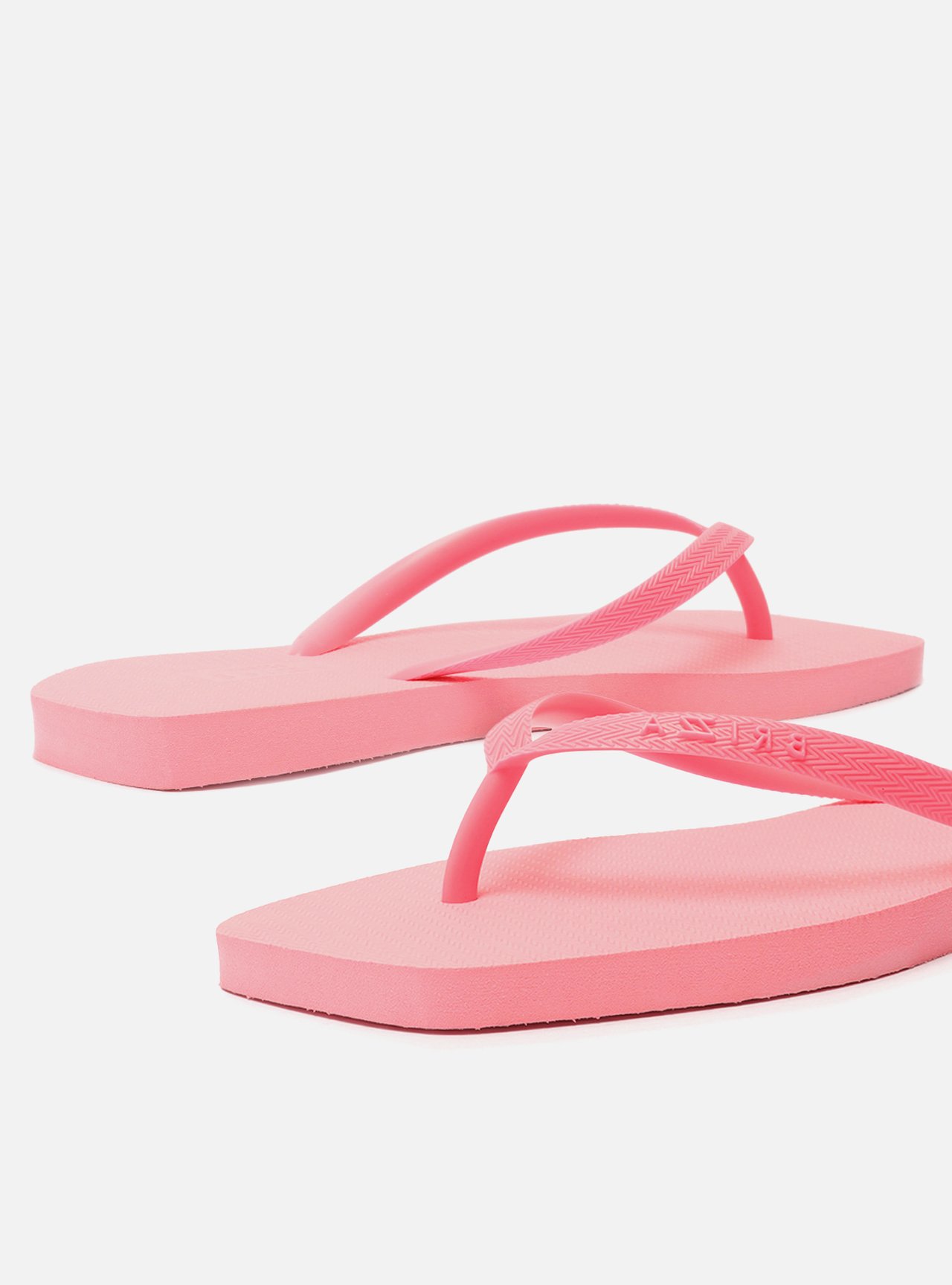 Chinelo de Dedo Rosa Básico Square Brizza — foto 6