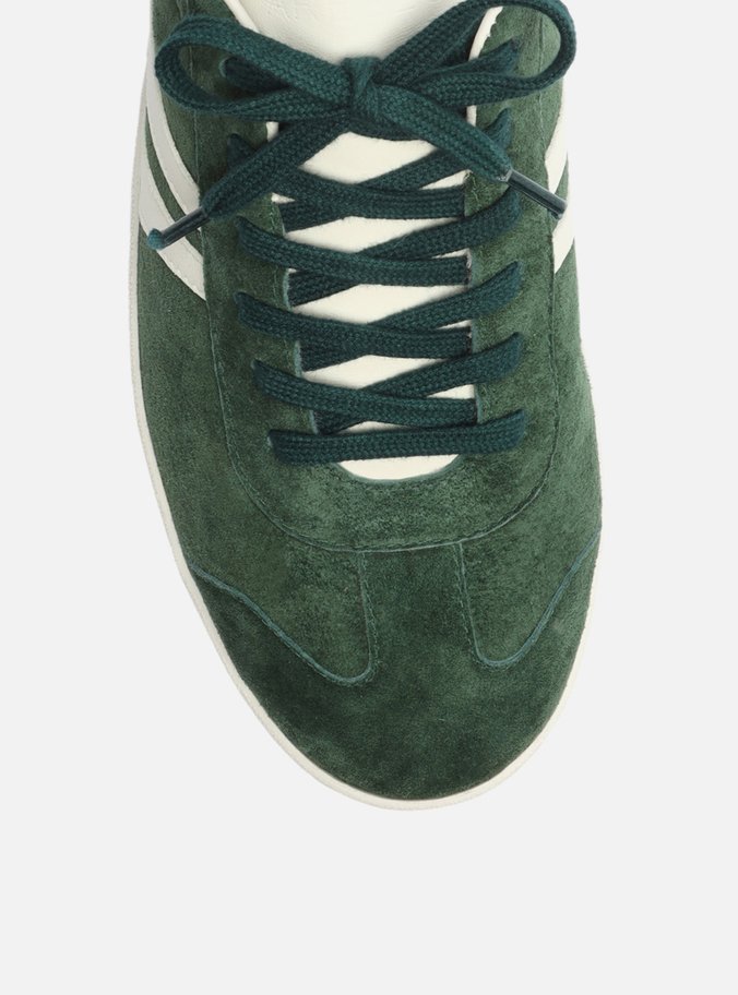 Tênis Verde Suede ZZ Mov Listras