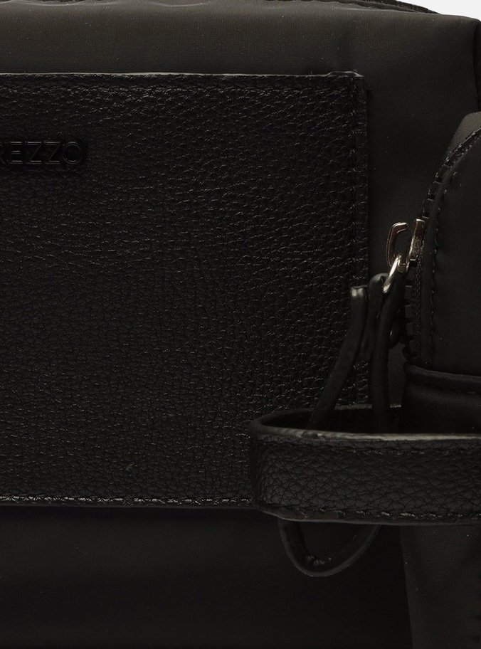 Necessaire Preta Nylon Alça
