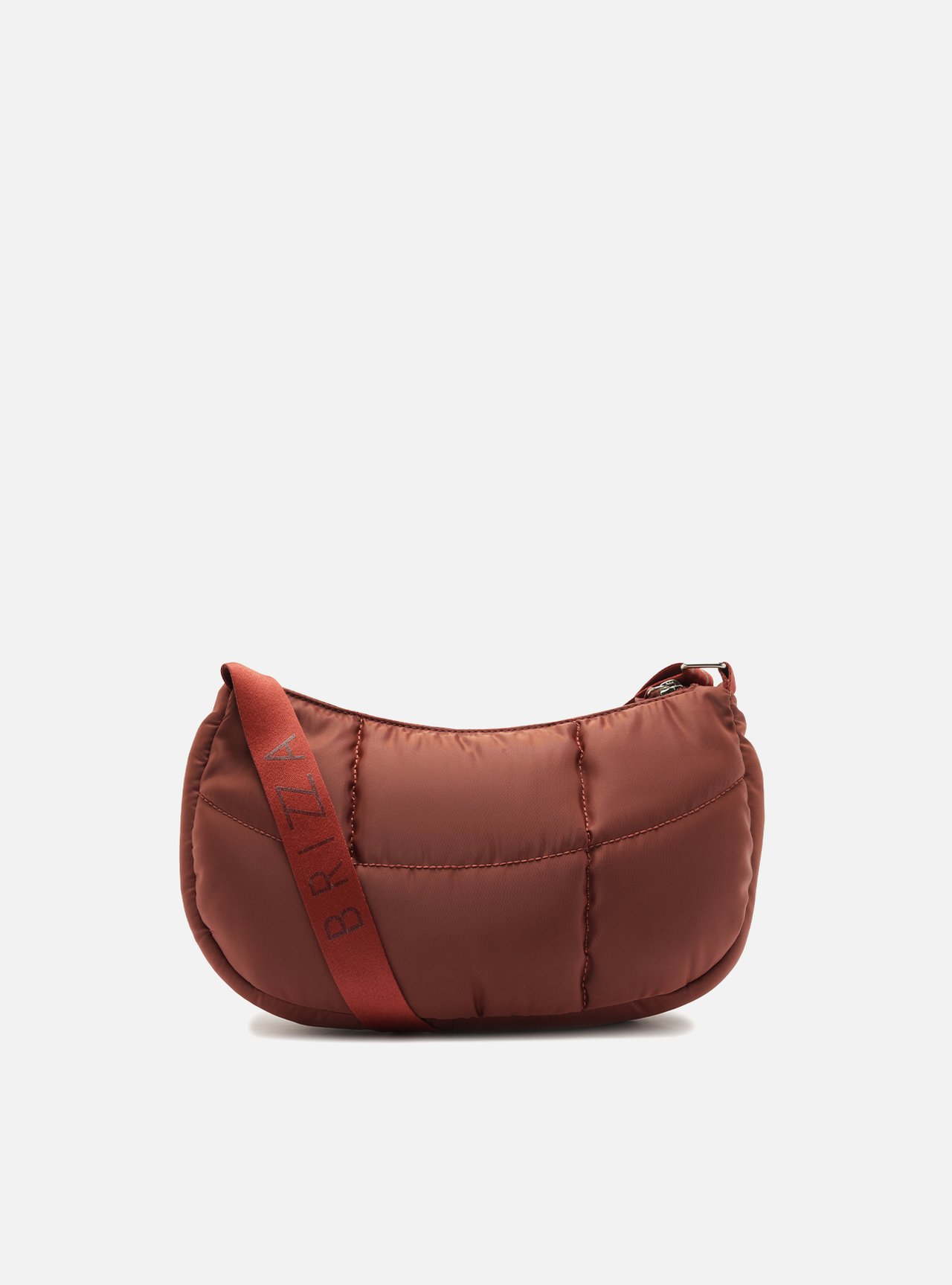 Bolsa Tiracolo Vermelha Média Matelassê Brizza — foto 3