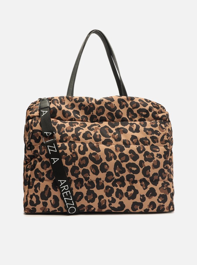 Bolsa Shopping Animal Print Nylon Gigi Grande