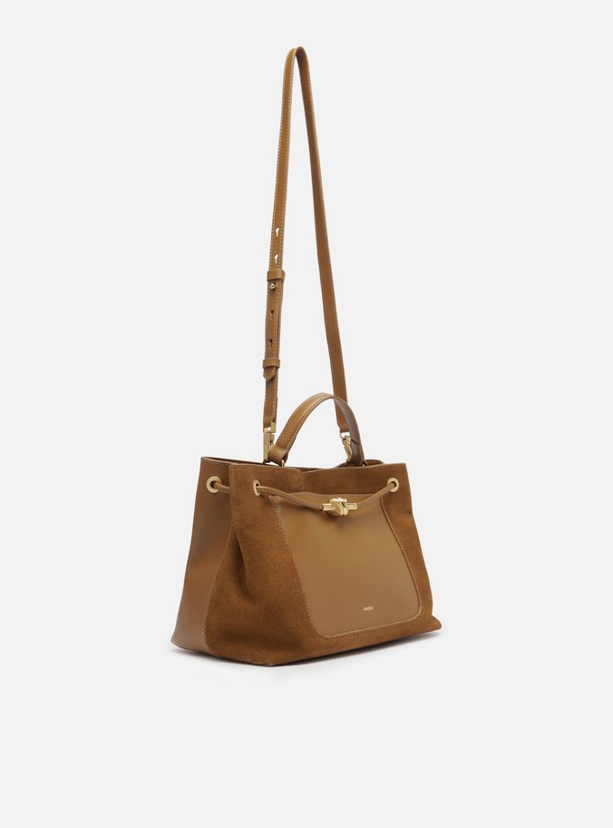 Bolsa Tote Caramelo Couro Helena Grande