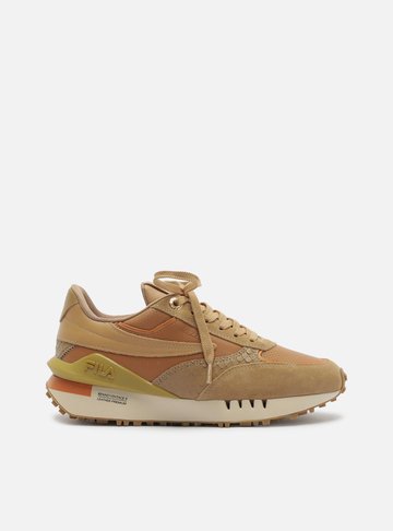 Arezzo — Tênis Marrom Solado Esportivo Suede Fila