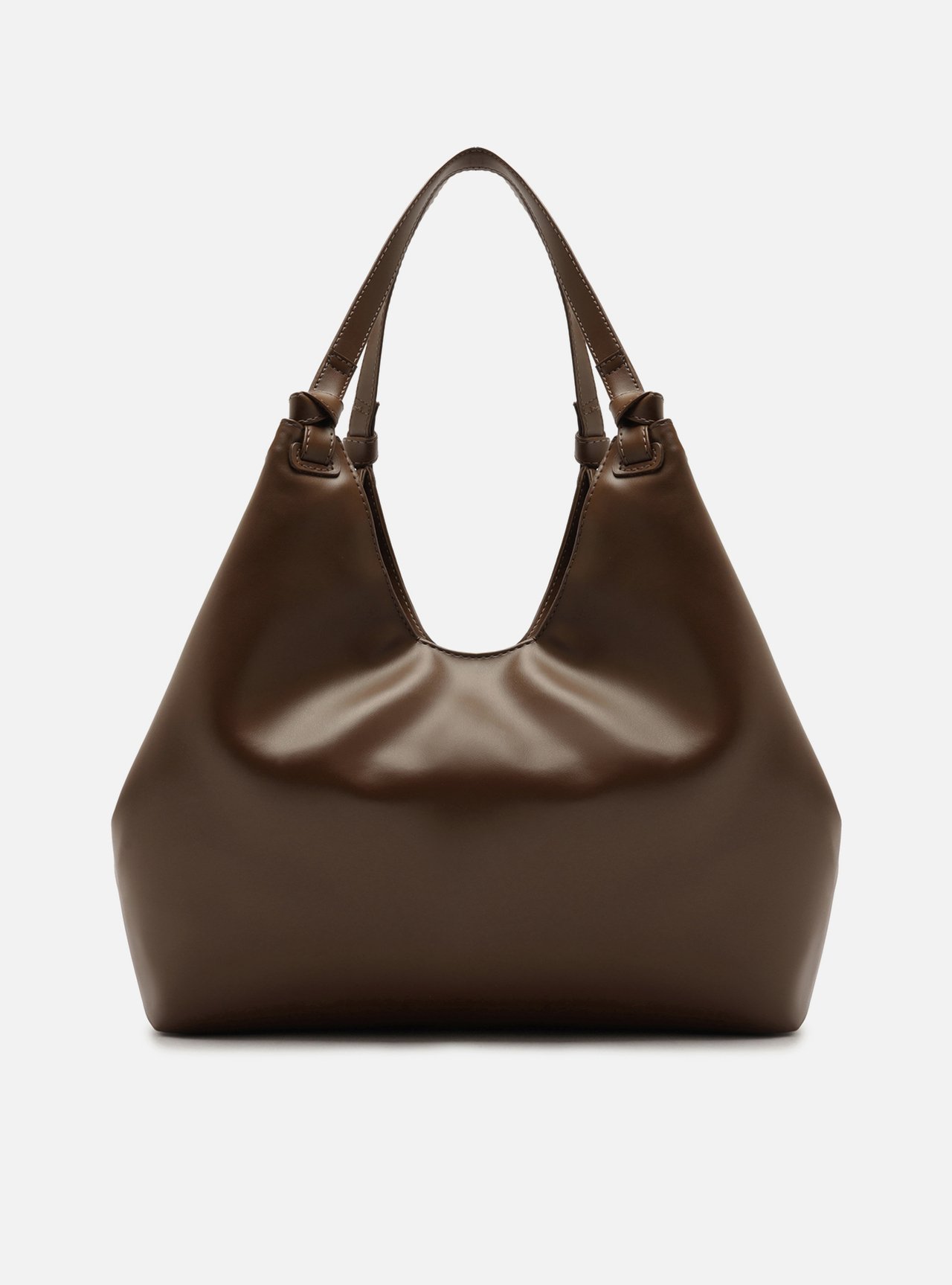 Bolsa Tote Marrom Grande — foto 3