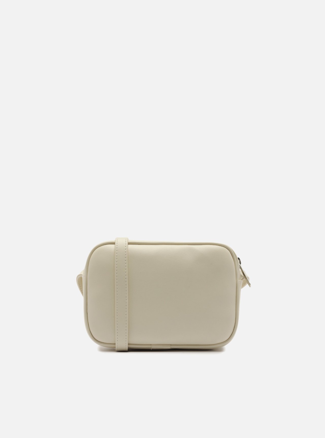 Bolsa Tiracolo Branca Pequena Metais — foto 3