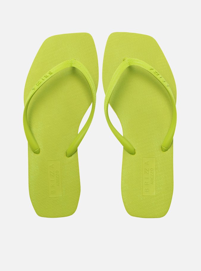 Chinelo de Dedo Verde Básico Square Brizza