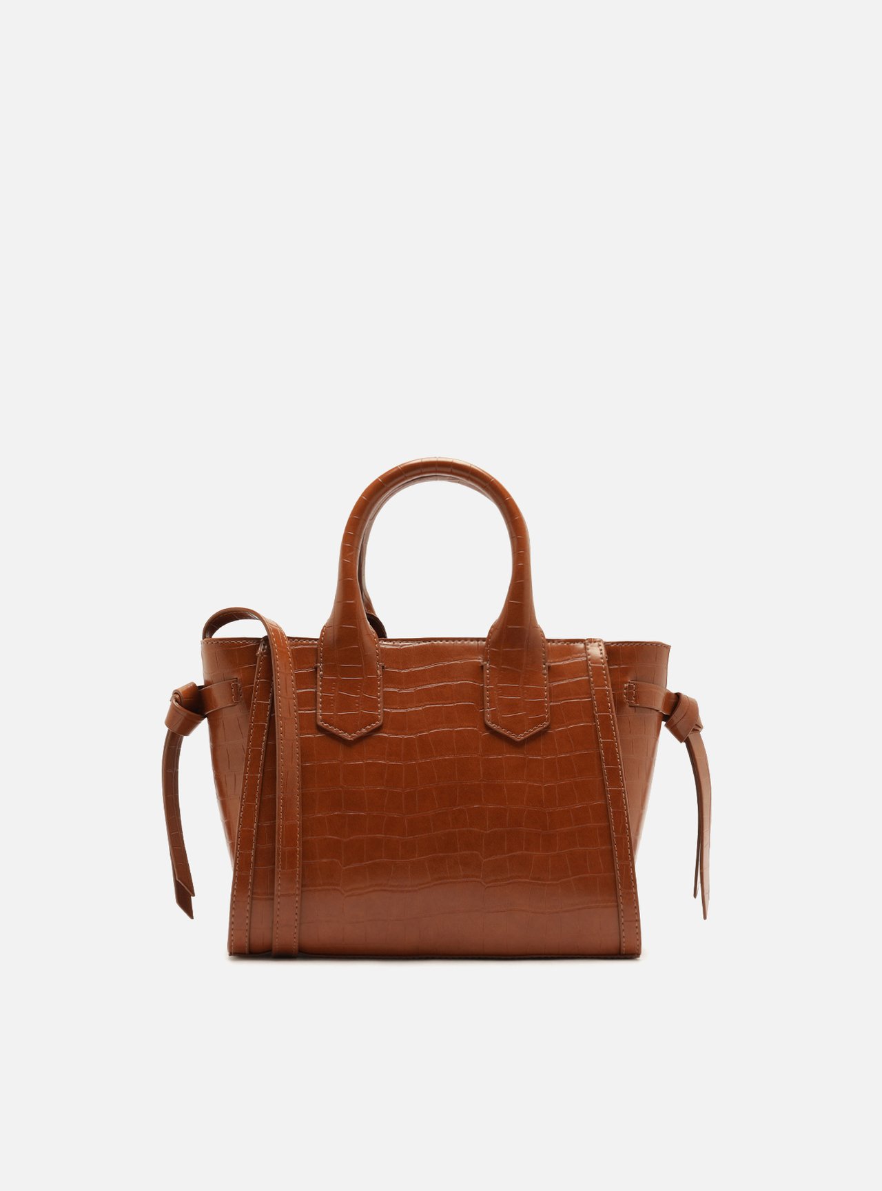Bolsa Tote Marrom Pequena — foto 3