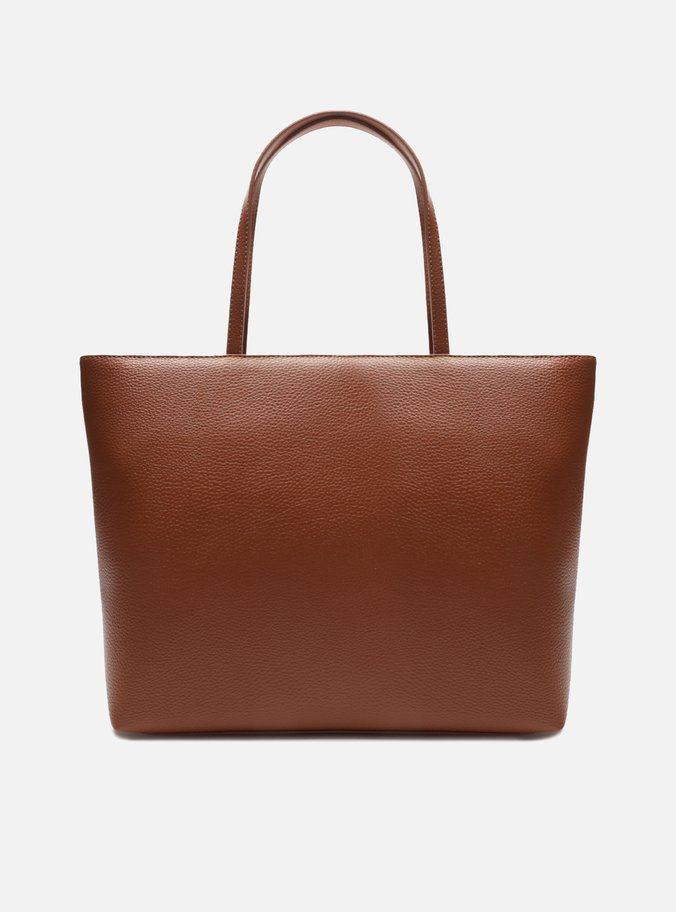 Bolsa Shopping Marrom Grande Tiras