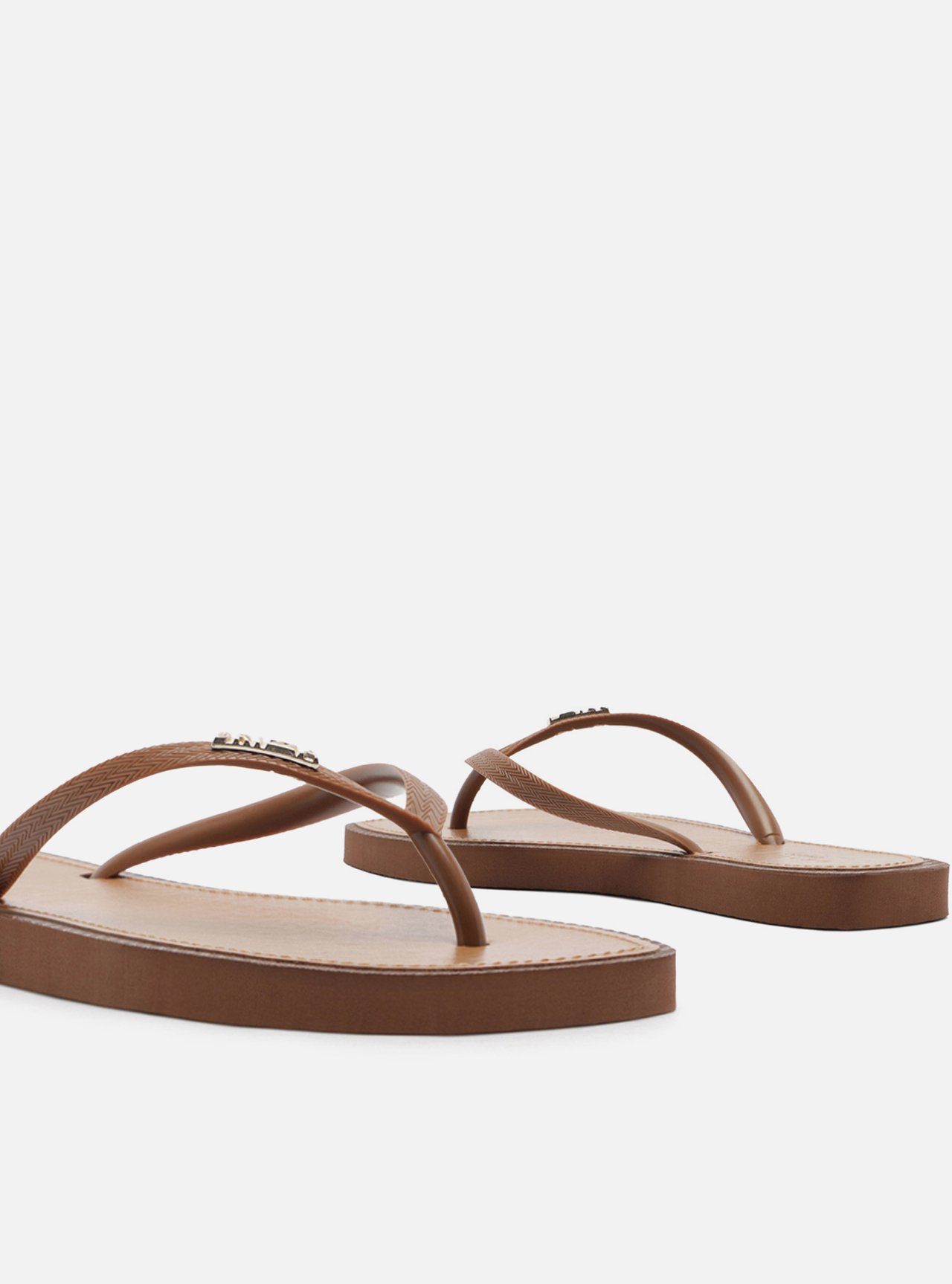 Chinelo de Dedo Marrom Recouro Flash Brizza — foto 4