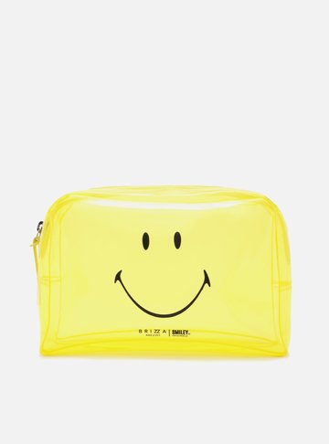 Necessaire Amarela Vinil Liz Smiley