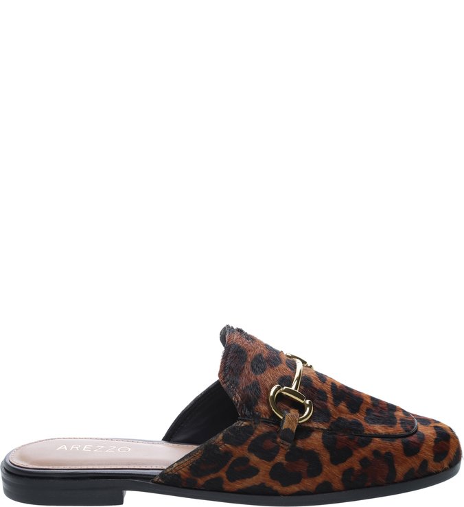 Mule Mocassim Animal Print