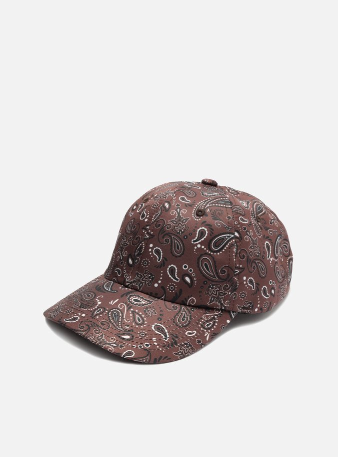 Boné Marrom Paisley Livia