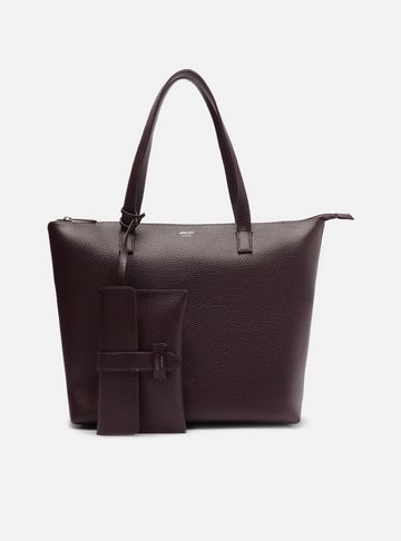 Bolsa Shopping Vinho Grape Mercato Grande