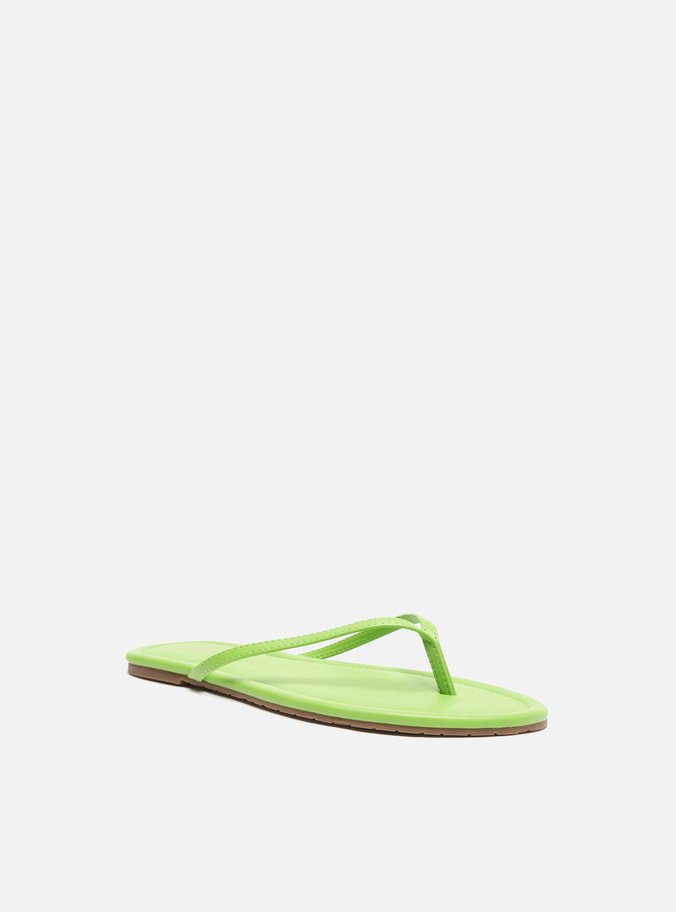 Chinelo Verde Flats