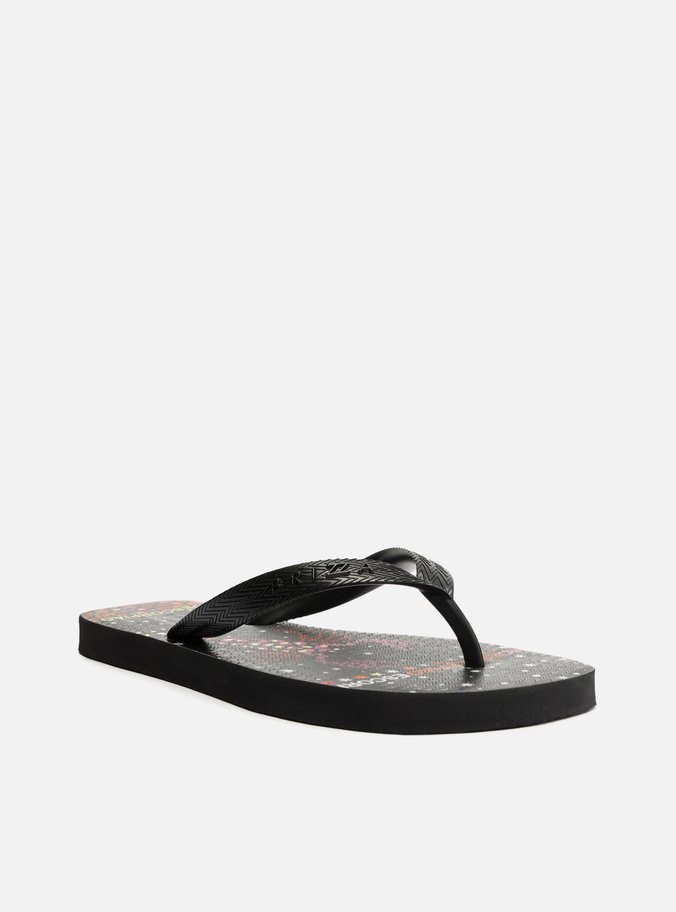 Chinelo de Dedo Preto Escorpião Signos Brizza