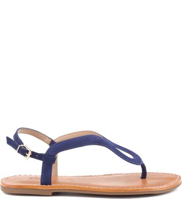 Rasteira Daily Nobuck Navy