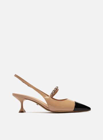 Mathias embellished shop slingback pumps