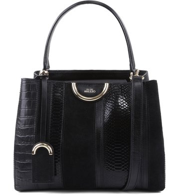 Satchel Felice Matelassê Preta
