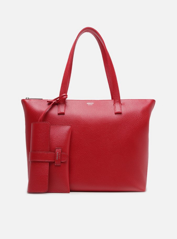 Bolsa Shopping Vermelha Mercato Grande Pouch