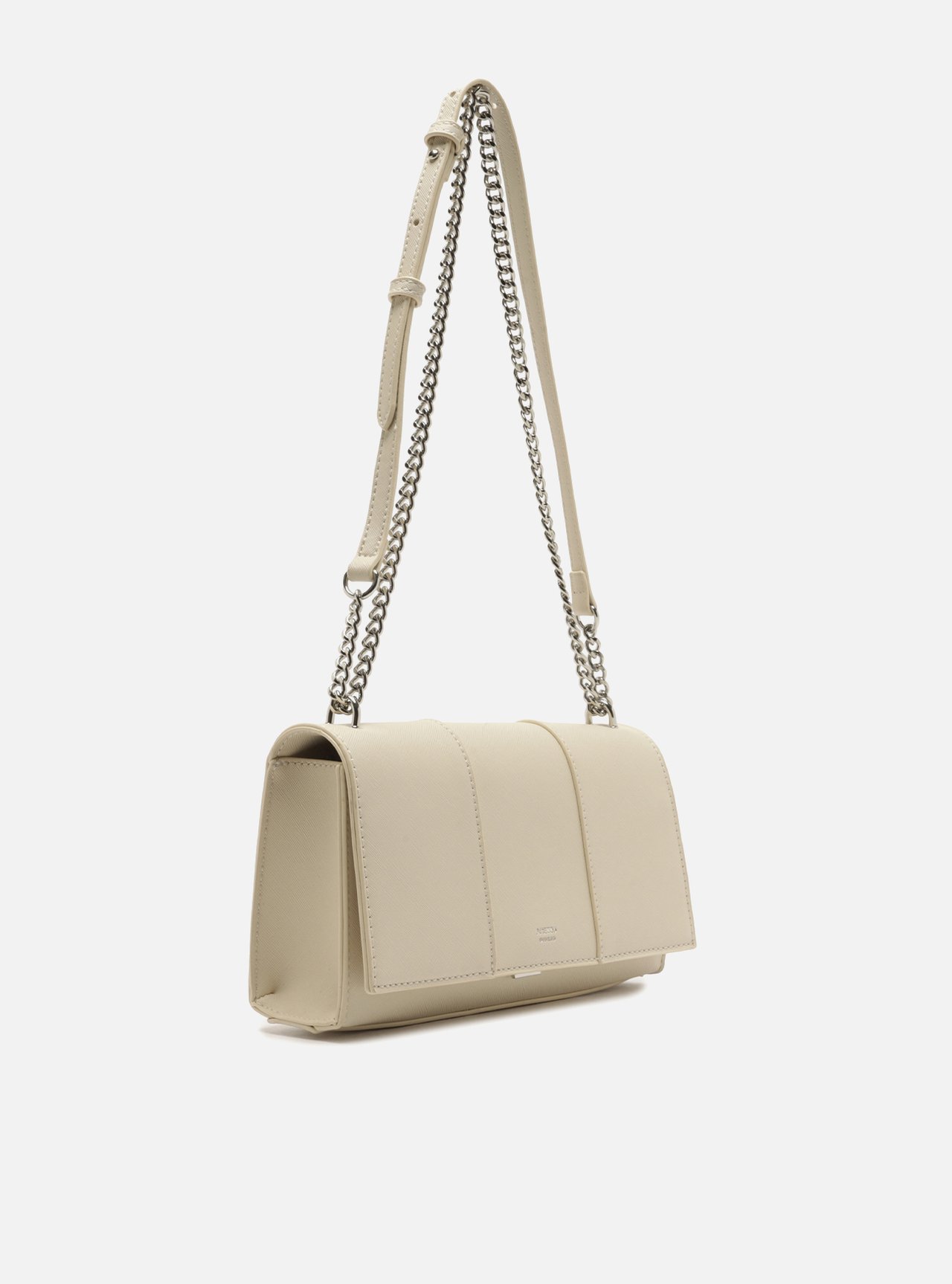 Bolsa Tiracolo Off-White Média Recortes — foto 6