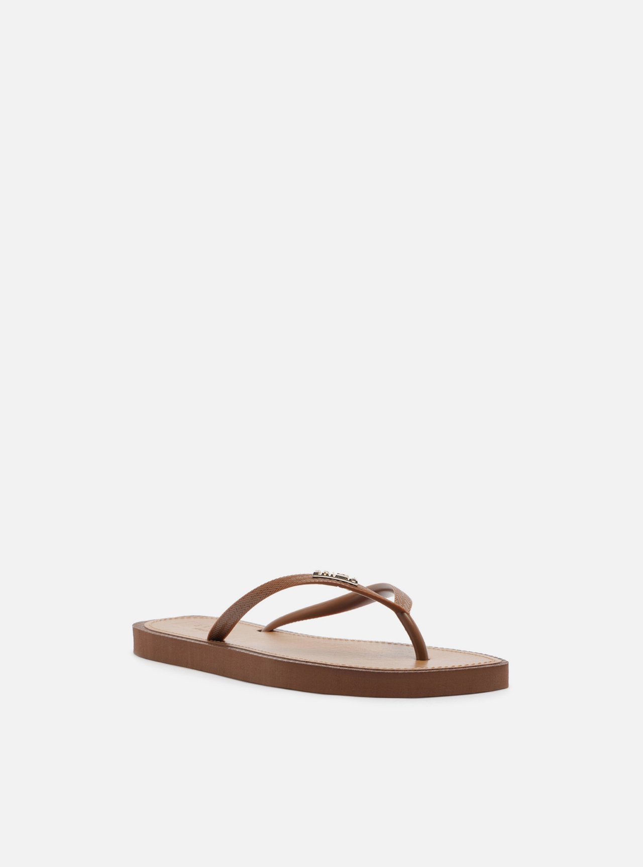 Chinelo de Dedo Marrom Recouro Flash Brizza — foto 2