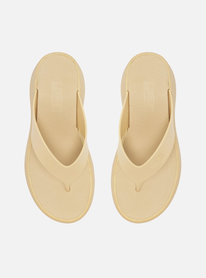 Tamanco Bege Flatform Barcelona