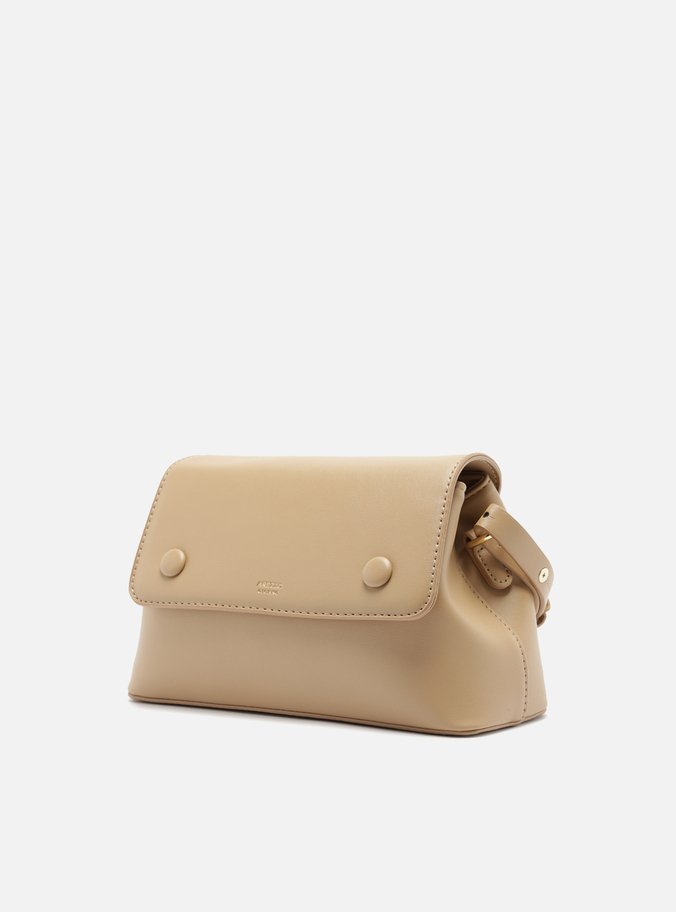 Bolsa Tiracolo Bege Média