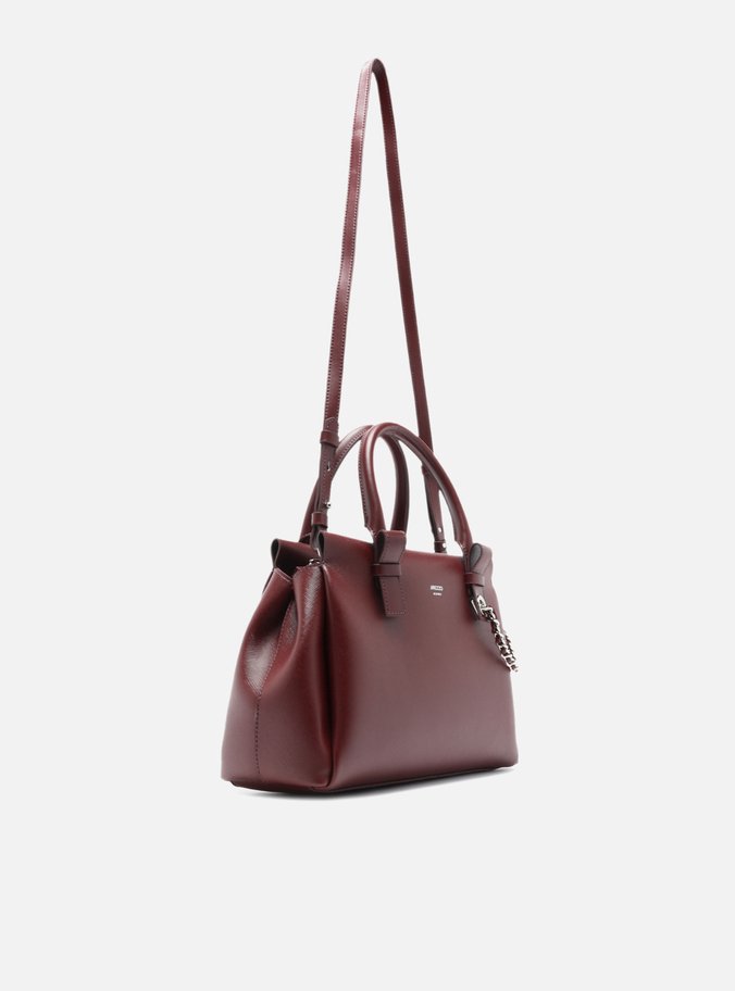 Bolsa Tote Vermelha Grande Corrente Extra