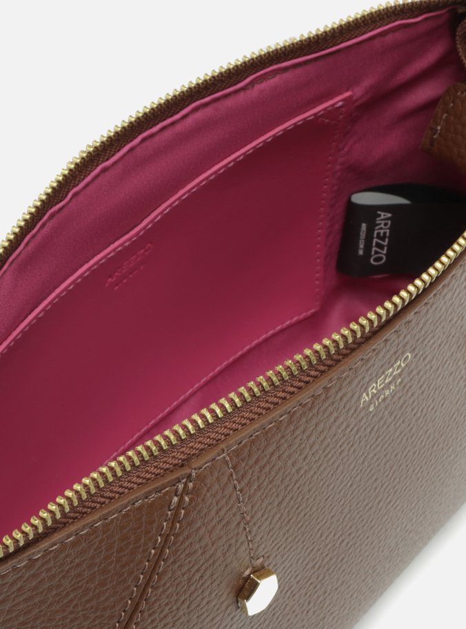 Bolsa Tiracolo Pequena Marrom