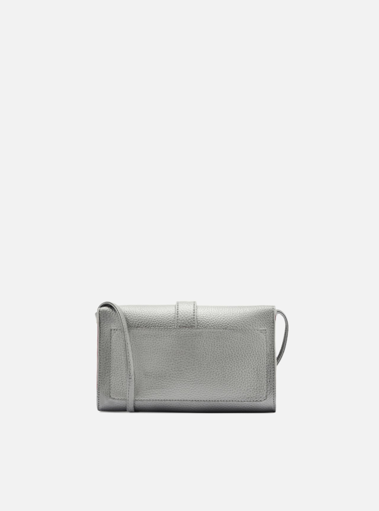 Bolsa Tiracolo Prata Betina Pequena — foto 3