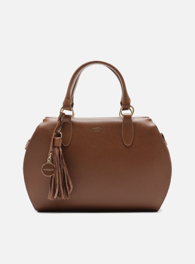 Bolsa Tote Caramelo Grande Bag Charm Duplo