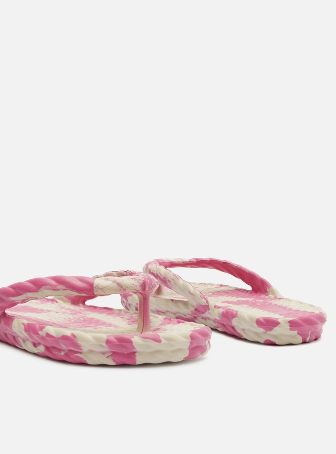 Chinelo de Dedo Rosa Mescla Marrocos