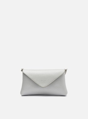 Bolsa Tiracolo Prata Giorno Pequena Envelope