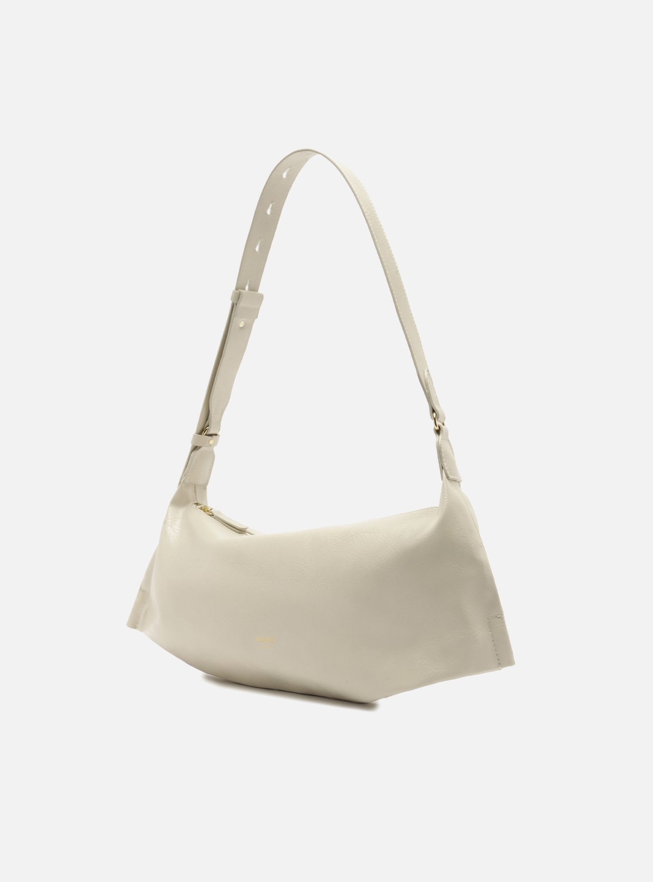Bolsa Shoulder Branca Média Soft Alça Larga — foto 2