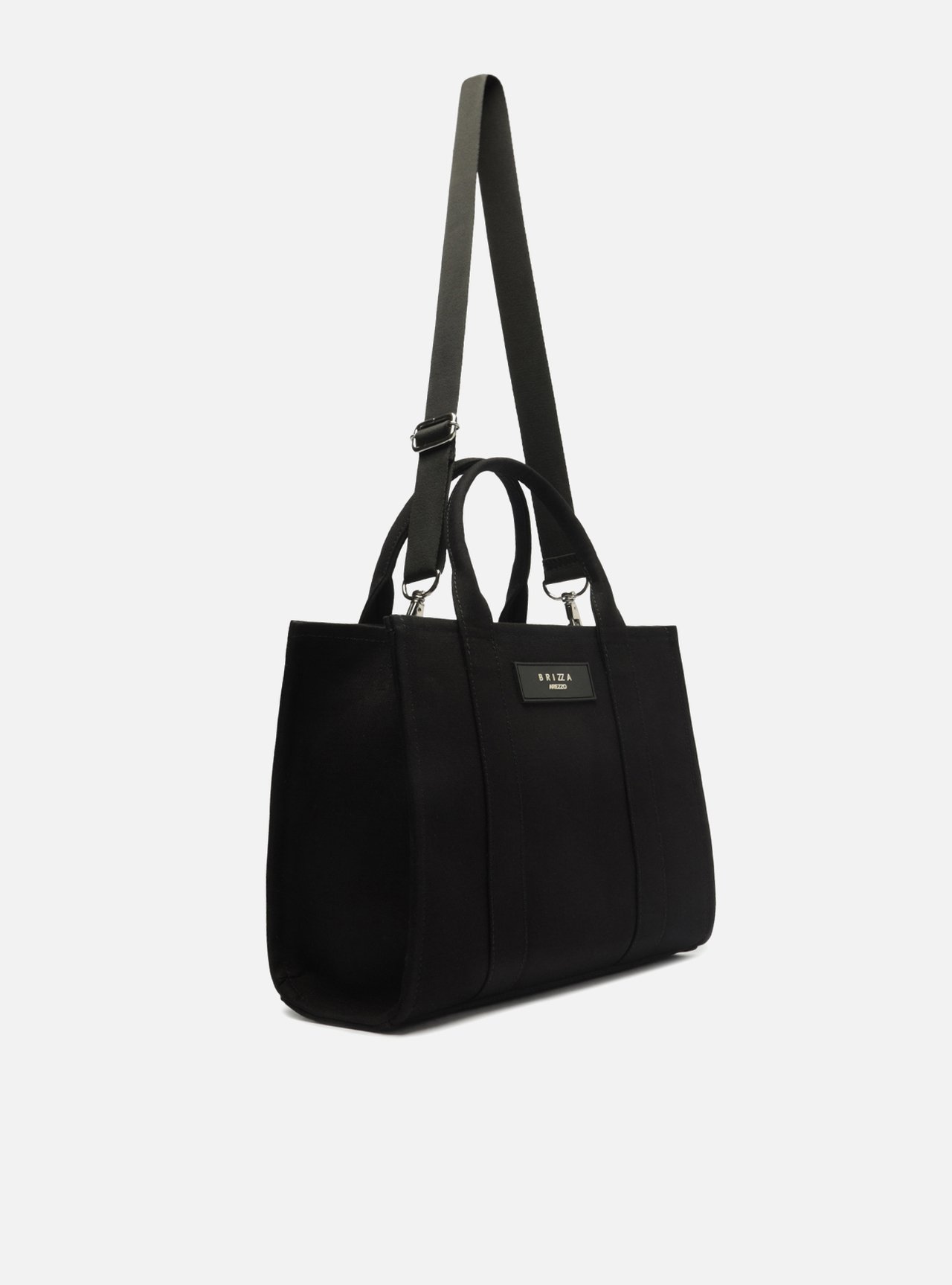 Bolsa Tote Preta Grande Brizza — foto 5