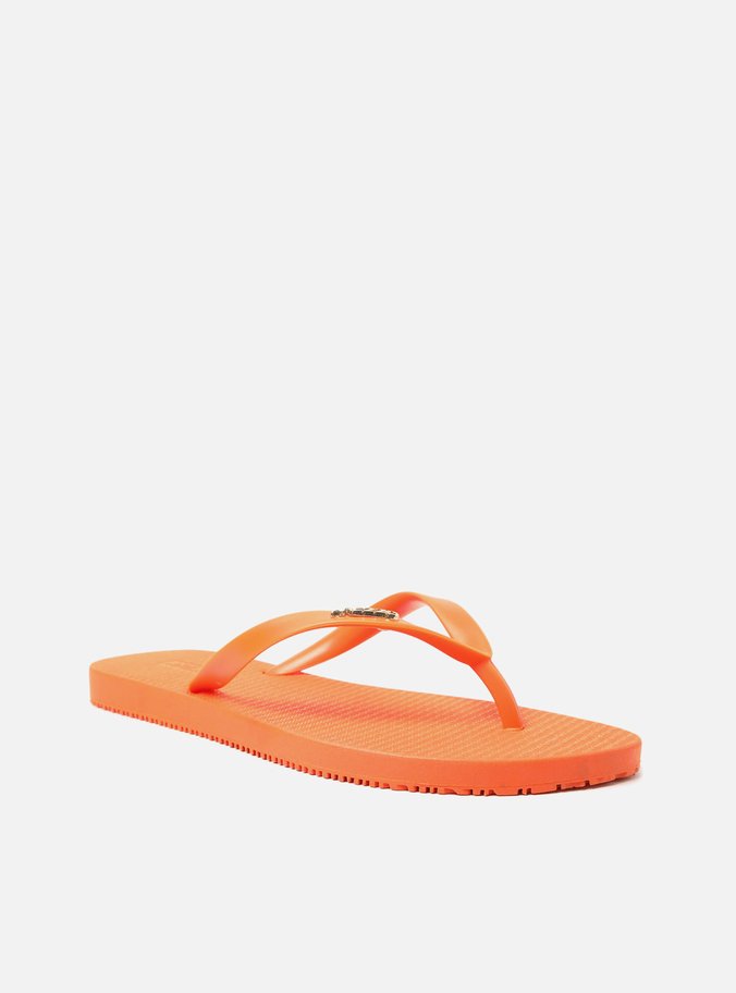 Chinelo de Dedo Laranja Brizza Injetado